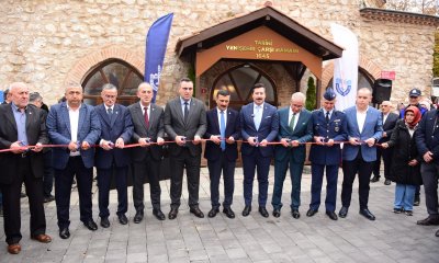 TARİHİ YENİŞEHİR ÇARŞI HAMAMI COŞKULU BİR TÖRENLE AÇILDI